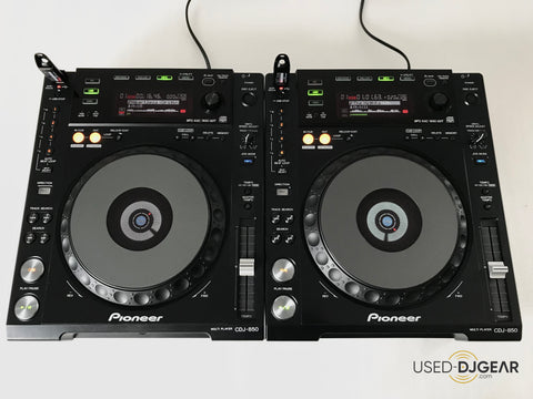 2x Pioneer CDJ-850-K