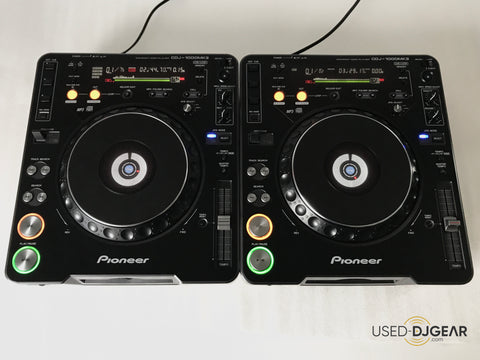 2x Pioneer CDJ-1000MK3