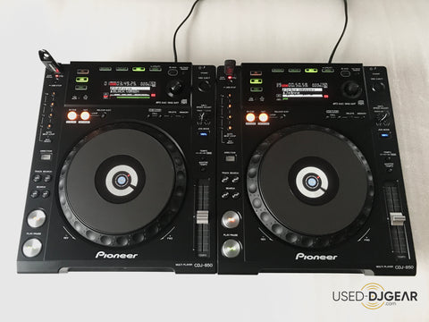2x Pioneer CDJ-850-K